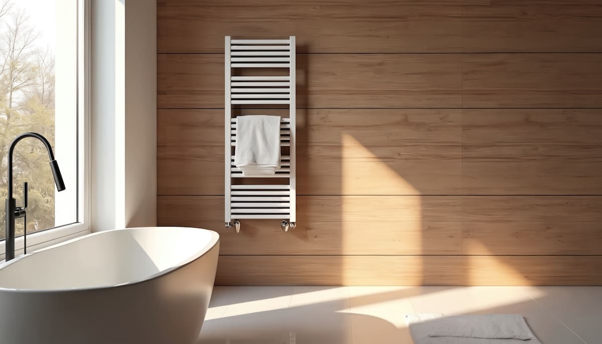 radiadores de água quente Vulcano e Bosch