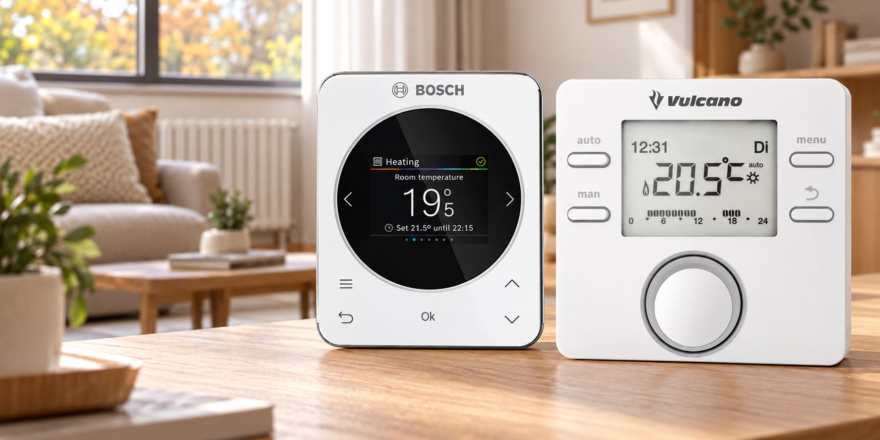 Como programar o termóstato da caldeira para aquecer a casa com conforto